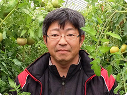 代表生産者の菊池 康志さん